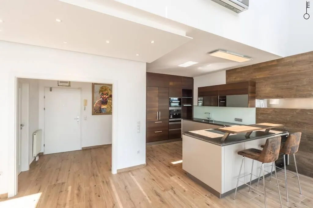 Luxus Penthouse Aussicht Uber Ganz Wien Apartamento Viena