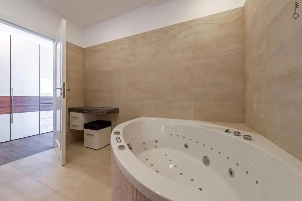 Luxus Penthouse Aussicht Uber Ganz Wien公寓 奥地利